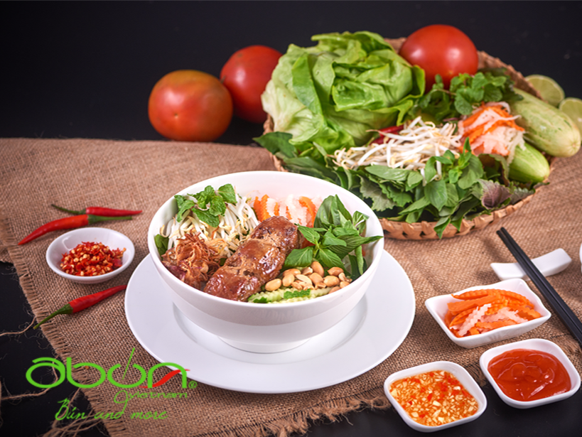 Bún thịt nướng - Sản phẩm đặc trưng của Bún Hậu Nghĩa - abún®